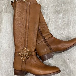 Tory Burch Tall Riding Boots.